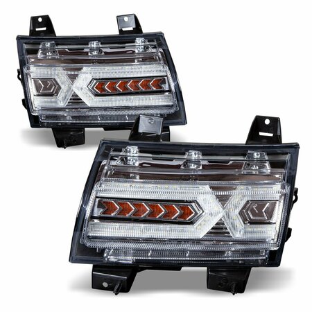 RENEGADE Sequential Turn Signal - Chrome / Clear CTSRNG0646A-SQTS